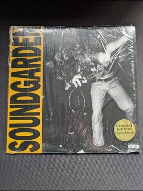 Soundgarden Limited Edition Color Vinyl - Yellow & Black Cover